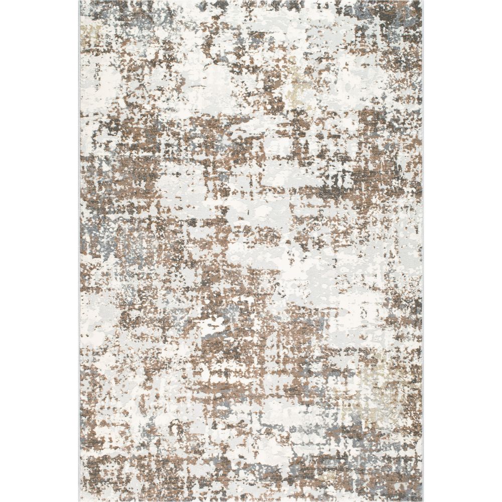 Dynamic Rugs 52016-1626 Couture 9 Ft. X 12.6 Ft. Rectangle Rug in Ivory/Copper   